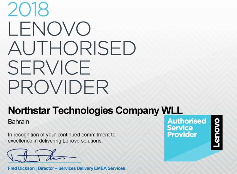 2018-Lenovo Authorised Service Provider